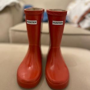 Girls HUNTER RAIN BOOTS size 11